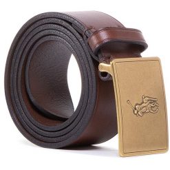Pasek Męski Polo Ralph Lauren. Brązowe paski damskie Polo Ralph Lauren, bez wzorów. Za 399.99 zł.