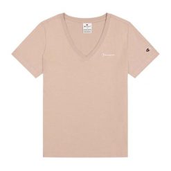 Koszulka Damska VS503. Brązowe t-shirty damskie Champion, m, bez wzorów, casualowe, bez kołnierzyka. Za 132.99 zł.