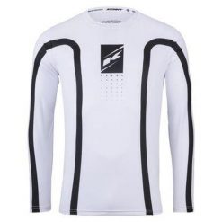 Dżersej z długim rękawem Kenny Elite. Białe bluzy męskie KENNY, z dżerseju, bez zapięcia, rowerowe. Za 231.50 zł.