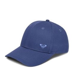 Czapka z daszkiem Roxy. Niebieskie czapki i kapelusze damskie Roxy, bez wzorów. Za 59.99 zł.