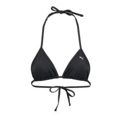 Damska góra od bikini Puma w kształcie trójkąta w kolorze czarnym. Czarne bikini damskie Puma, xl, bez wzorów. Za 75.99 zł.