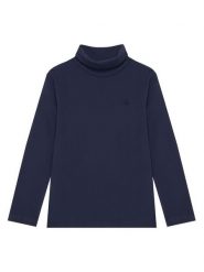 United Colors Of Benetton Bluzka 3DKEG10JU Granatowy Regular Fit. Niebieskie t-shirty dla chłopców United Colors Of Benetton, bez wzorów, z bawełny, bez ramiączek. Za 59.99 zł.