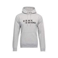 Bluza z kapturem Black Diamond Mini Stacked. Szare bluzy męskie Black Diamond, s, bez wzorów, z bawełny, z kapturem. Za 369.65 zł.