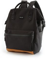 Plecak damski Himawari BAG 124 "04" do laptopa 15 cali, karmelowo-czarny. Czarne plecaki damskie Himawari, bez wzorów. Za 149.00 zł.