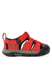 Keen Sandały Newport H2 1021496 Czerwony. Czerwone sandały chłopięce Keen, z materiału, bez zapięcia. Za 149.99 zł.