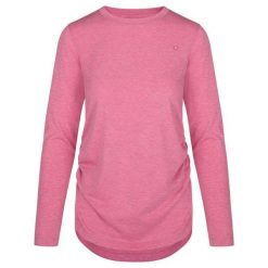 Stylowa i Wygodna Koszulka Damska Loap Baxana Różowa XL. Czerwone t-shirty damskie Lowa, xl, bez wzorów, z bawełny, eleganckie, bez kołnierzyka. Za 81.10 zł.