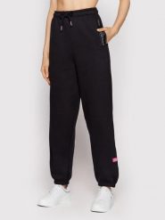 SPODNIE DAMSKIE DRESOWE ELLESSE SPORTOWE S. Czerwone spodnie dresowe damskie Ellesse, l, bez wzorów, z dresówki. Za 179.83 zł.