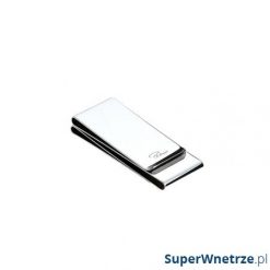 Klips na banknoty Philippi Threesome srebrny. Szare portfele męskie Philippi, bez wzorów. Za 133.90 zł.