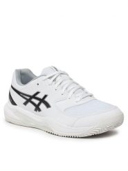 Asics Buty do tenisa Gel-Dedicate 8 Clay 1041A448 Biały. Białe buty sportowe męskie Asics, z materiału, bez zapięcia, tenisowe. Za 219.99 zł.