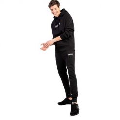 Spodnie dresowe męskie Napapijri M-box. Czarne spodnie sportowe męskie Napapijri, m, bez wzorów, z dresówki, trekkingowe. Za 194.65 zł.