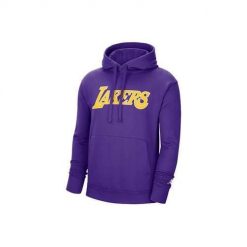 Bluza sportowa męska Nike Nba Los Angeles Lakers Statement Edition. Fioletowe bluzy męskie Nike, m, bez wzorów, z kapturem. Za 352.00 zł.