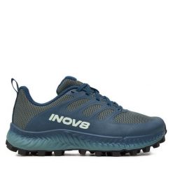 Buty do biegania Inov-8. Niebieskie obuwie sportowe damskie Inov-8, bez wzorów, do biegania. Za 419.99 zł.