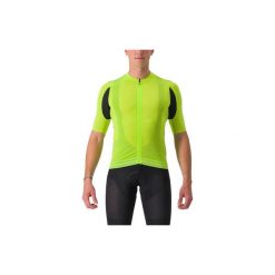 Koszulka rowerowa męska Castelli Superleggera 3. Czarne buty sportowe męskie Castelli, bez zapięcia, rowerowe. Za 560.70 zł.