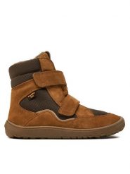 Froddo Kozaki G3160233-1 D Brązowy. Brązowe buty zimowe chłopięce Froddo, bez wzorów, z materiału, bez zapięcia. Za 439.99 zł.