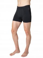 Bokserki termoaktywne Odlo Performance Light Eco Boxer - black. Czarne bielizna termoaktywna męska Odlo, m. Za 199.24 zł.