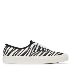 Tenisówki Vans. Czarne trampki i tenisówki chłopięce Vans, bez wzorów, bez zapięcia. Za 259.99 zł.