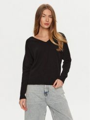 ViCOLO Sweter 22046S Czarny Regular Fit. Czarne swetry damskie ViCOLO, l, bez wzorów, z kaszmiru, bez kołnierzyka, bez ramiączek, bez kaptura. Za 259.99 zł.
