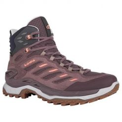 Buty trekkingowe damskie Lowa Innovo Mid Gtx. Czerwone trekkingi damskie Lowa, za kostkę. Za 959.99 zł.