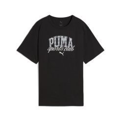 Damska koszulka PUMA CLASS o luźnym kroju PUMA Black. Czarne koszulki sportowe damskie Puma, xl, bez wzorów, z dżerseju, klasyczne, bez kołnierzyka. Za 73.99 zł.