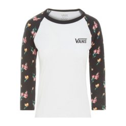 Vans Bluzka Damska Wm Satin Floral Ragl Black/Satin Flo L. Koszulki sportowe damskie marki Vans. W wyprzedaży za 95.00 zł.