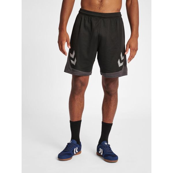HUMMEL spodenki lekkie sportowe HMLLEAD POLY. Czarne krótkie spodenki sportowe męskie Hummel, m, bez wzorów, na fitness i siłownię. Za 76.99 zł.