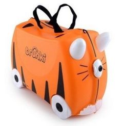 Trunki Tygrysek Tipu TRU-T085. Brązowe torby i plecaki dziecięce Trunki, z gumy. Za 235.00 zł.