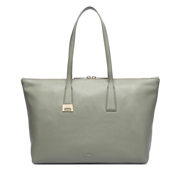 Torebka Furla. Zielone torebki do ręki damskie Furla, bez wzorów, klasyczne, bez dodatków. Za 1,649.00 zł.