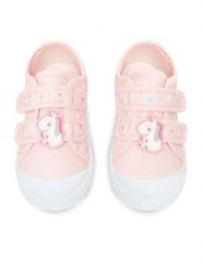 Peppa Pig Trampki CEO-CM-SS26-219PP Różowy. Czerwone trampki i tenisówki dziewczęce Peppa Pig, bez wzorów, z materiału, bez zapięcia. Za 49.99 zł.