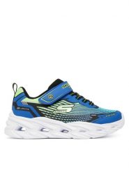 Skechers Sneakersy Vortex 3.0 400590L/BBLM Niebieski. Niebieskie buty sportowe chłopięce Skechers, bez wzorów, z materiału, bez zapięcia. Za 199.99 zł.