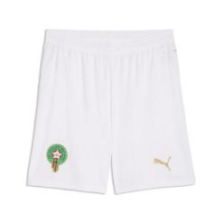 Męskie szorty Maroka PUMA. Białe krótkie spodenki sportowe męskie Puma, l, bez wzorów, do biegania. Za 199.00 zł.