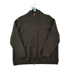 Second life - Kurtka damska z pełnym zamkiem - Stan bardzo dobry. Brązowe kurtki damskie Ralph Lauren, bez wzorów, bez kaptura. Za 136.28 zł.