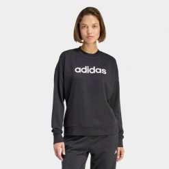 Bluza fitness damska ADIDAS. Czarne bluzy sportowe damskie Adidas, s, bez wzorów, z materiału, bez kaptura, na fitness i siłownię. Za 179.99 zł.