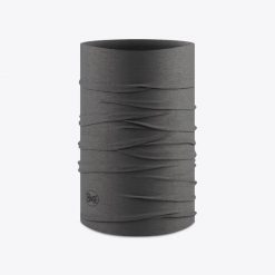 Chusta Buff Original EcoStretch. Szare szaliki i chusty damskie Buff, na zimę, bez wzorów, z elastanu, sportowe. Za 79.99 zł.