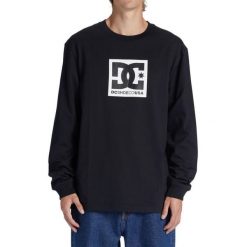 Bluza męskie DC Shoes Square Star. Czarne bluzy męskie DC Shoes, m, bez wzorów, z bawełny, bez kaptura. Za 190.00 zł.