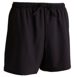 Spodenki do piłki nożnej damskie Kipsta Viralto. Czarne szorty sportowe damskie KIPSTA, xs, bez wzorów, z elastanu, sportowe, do piłki nożnej. Za 39.99 zł.