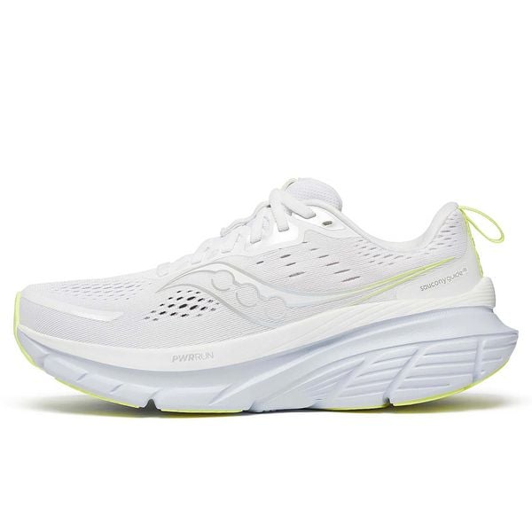 Przewodnik Saucony 18 Buty Do Biegania Damskie. Białe obuwie sportowe damskie Saucony, bez wzorów, do biegania. Za 634.10 zł.