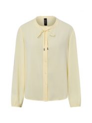 Marc Cain Bluzka Kobiety żółty, 40. Żółte bluzki damskie Marc Cain, bez wzorów, eleganckie, bez kołnierzyka, bez ramiączek. Za 549.95 zł.