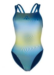 Strój Kąpielowy Aqua Sphere Essential Z Odkrytymi Plecami – Rozmiar 28. Niebieskie kostiumy jednoczęściowe damskie Aqua Sphere, l, bez wzorów, z materiału, klasyczne, na fitness i siłownię. Za 201.49 zł.