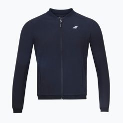 Bluza tenisowa damska Babolat Play W 2022. Czarne bluzy damskie BABOLAT, xs, bez wzorów, z elastanu, bez kaptura, tenisowe. Za 139.99 zł.