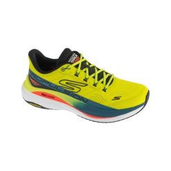 Buty do biegania męskie, Max Cushioning Propulsion. Żółte buty sportowe męskie Skechers, bez zapięcia, do biegania, Skechers Sport. Za 589.99 zł.
