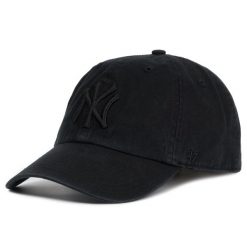 Czapka z daszkiem 47 Brand. Czarne czapki i kapelusze damskie 47 Brand, bez wzorów. Za 79.99 zł.