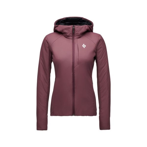 Bluza damska z kapturem Black Diamond First Light Hybrid. Czerwone bluzy damskie Black Diamond, bez wzorów, z kapturem. Za 1,083.80 zł.
