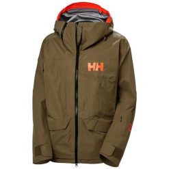 Damska kurtka narciarska Helly Hansen Ridge Infinity Shell. Brązowe kurtki damskie Helly Hansen, s, bez wzorów, z materiału, bez kaptura. Za 2,774.50 zł.