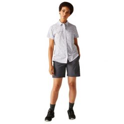 Damska Koszulka Z Krótkim Rękawem Travel Meadow Floral Packaway Z Krótkim. Czerwone t-shirty damskie Regatta, s, bez wzorów, z elastanu, bez kołnierzyka. Za 73.99 zł.