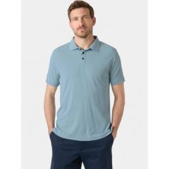 Koszulka Polo Męska Helly Hansen Crewline. Niebieskie koszulki polo męskie Helly Hansen, m, bez wzorów, eleganckie, bez ramiączek. Za 299.00 zł.