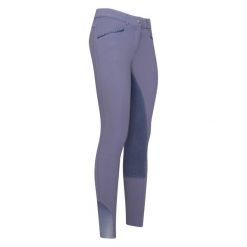 Damskie spodnie jeździeckie o pełnej przyczepności Imperial Riding El Capone. Niebieskie spodnie materiałowe dla dziewczynek IMPERIAL RIDING, bez wzorów, do jazdy konnej. Za 580.50 zł.