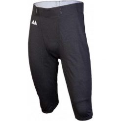 Spodnie do futbolu amerykańskiego - czarne - 3XL. Czarne spodnie materiałowe męskie MM, xl, bez wzorów, z materiału. Za 215.96 zł.