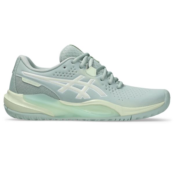 Damskie buty do tenisa Asics Gel-Challenger 15. Szare obuwie sportowe damskie Asics, bez wzorów, tenisowe. W wyprzedaży za 438.50 zł.