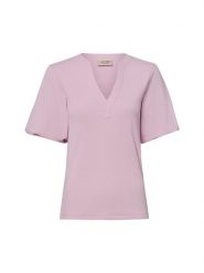 MOS MOSH Koszulka - MMJada Kobiety Bawełna różowy, S. Czerwone t-shirty damskie Mos Mosh, s, bez wzorów, z bawełny, bez kołnierzyka. Za 229.95 zł.