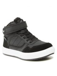 Leaf Sneakersy Sandvik LSAND101E Czarny. Czarne buty sportowe chłopięce Leaf, bez wzorów, ze skóry, bez zapięcia. Za 299.99 zł.